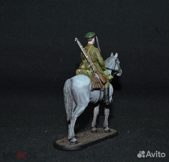 Оловянный солдатик 54 гмм.Красноармеец-кавалерист