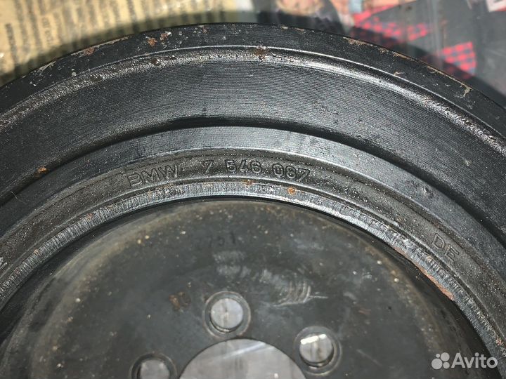 Шкив коленвала bmw n52 3лита