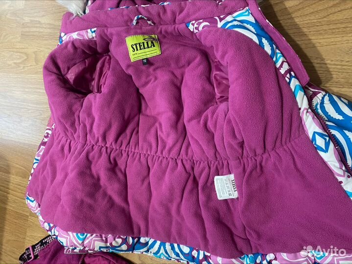 Зимний костюм для девочки 110