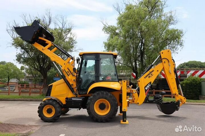 Экскаватор-погрузчик Lonking 83C, 2024