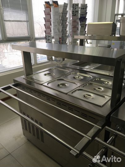 Мармит с охлаждаемой ванной мх-10/7-В