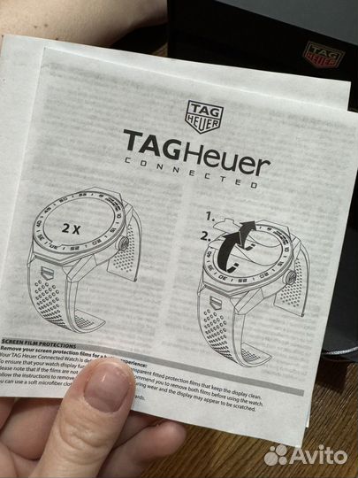 Мужские часы tag heuer connected