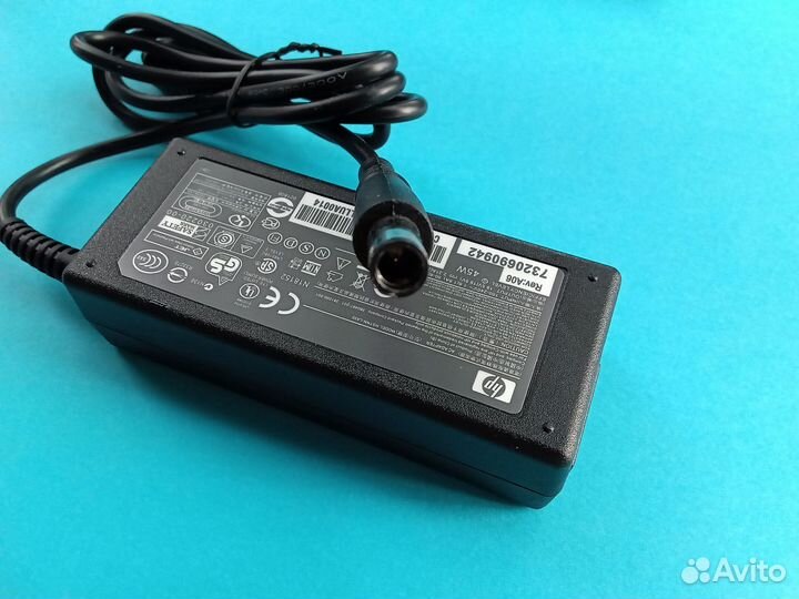 Блок питания для HP Compaq 19.5V 2.31A 7.4x5.0 pin