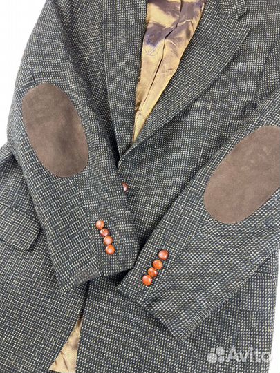 Harris Tweed шерстяной пиджак