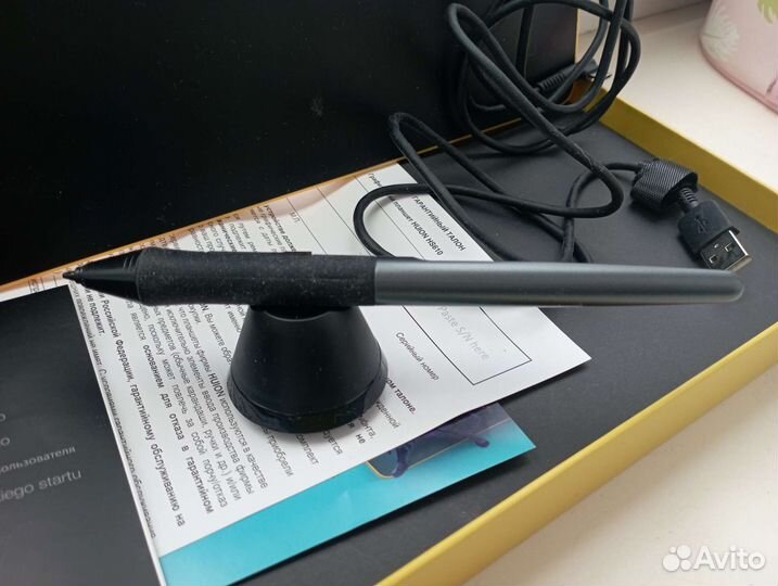 Графический планшет huion HS610
