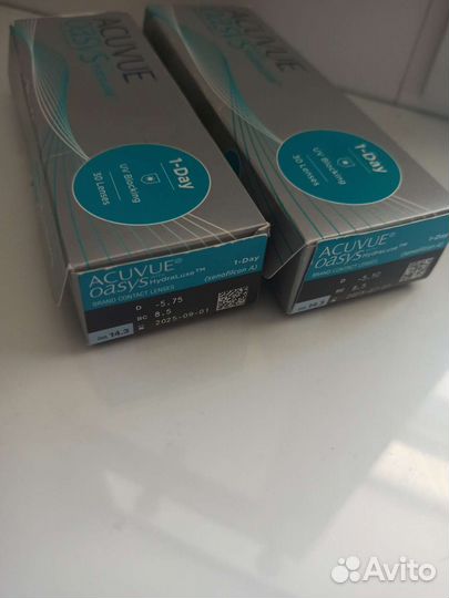 Линзы Acuvue 1 day