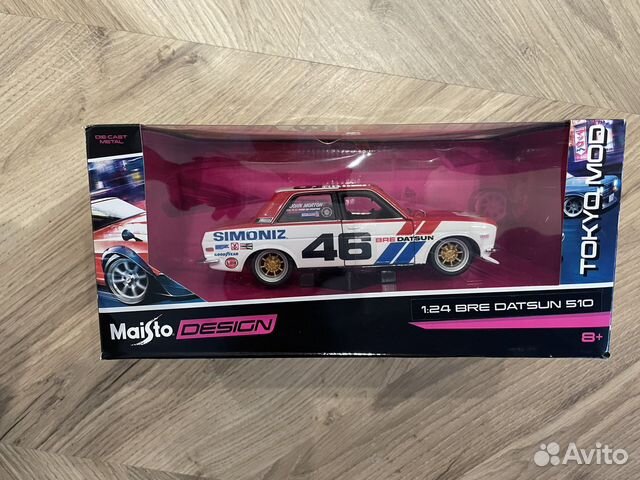 Maisto Design Datsun 510 1:24 масштаб