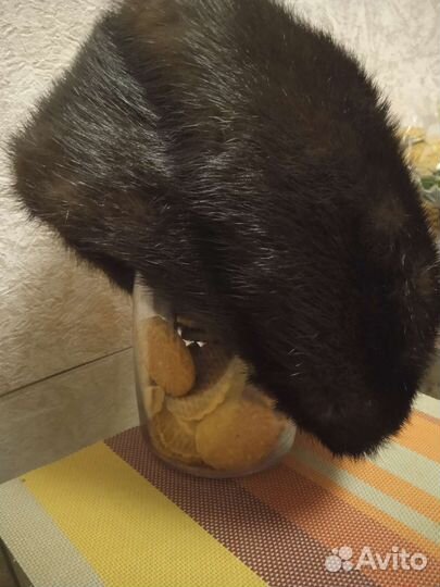 Берет норковый