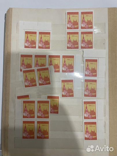 Альбом с марками СССР