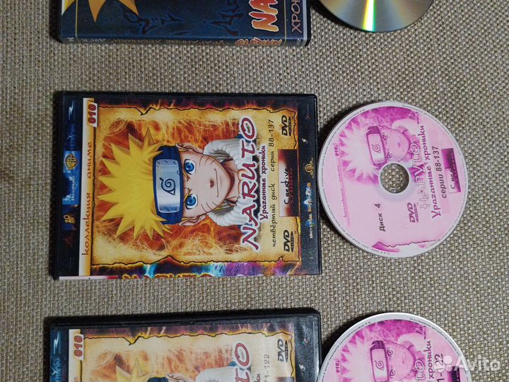 Dvd диски аниме