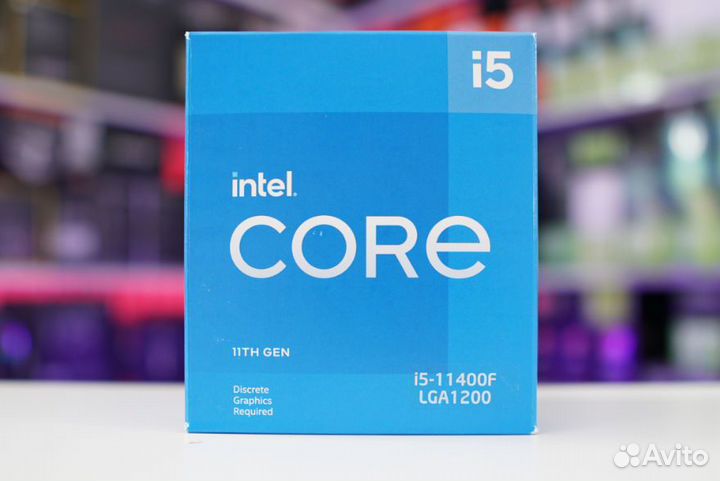 Процессор intel core i5 11400f oem