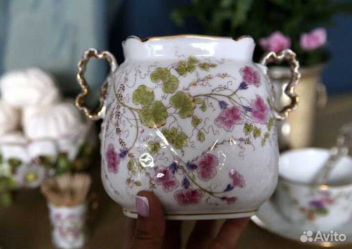 Крупная бисквитница. Франция. Антиквариат