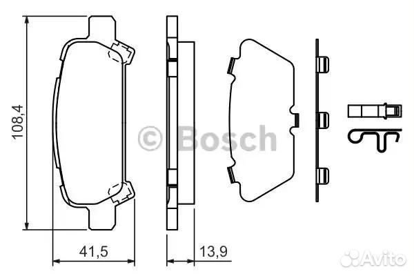 Колодки тормозные дисковые