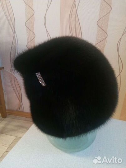 Шапка норковая женская