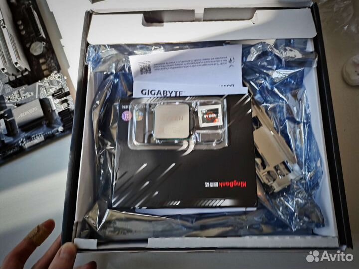 Комплект B550M Aorus / Ryzen 5500/5700x / 16/32GB