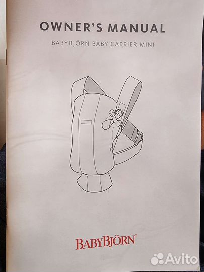 Baby Bjorn эргорюкзак (переноска) для детей