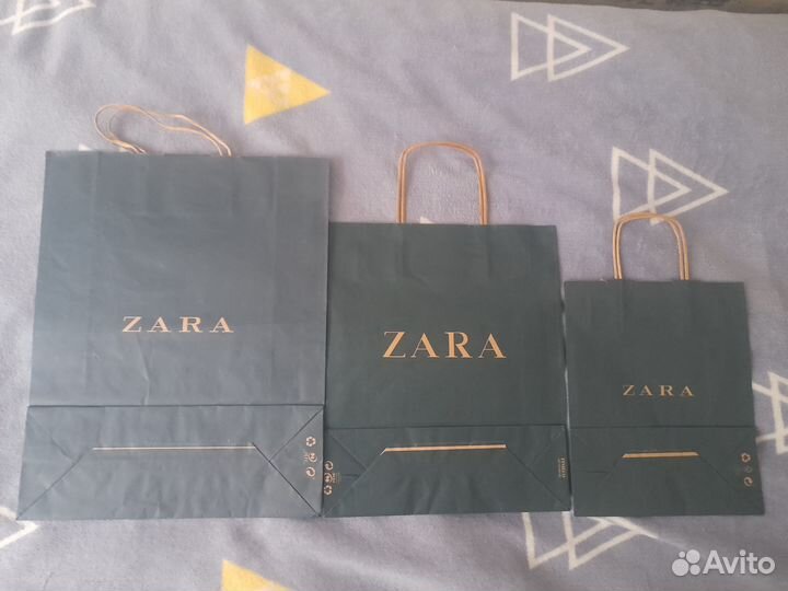 Брендовые пакеты zara