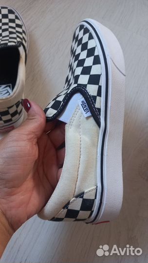 Слипоны vans 37
