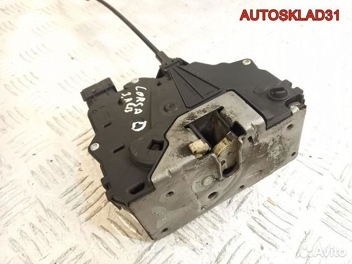 Замок двери задней левой Opel Corsa D 13258265