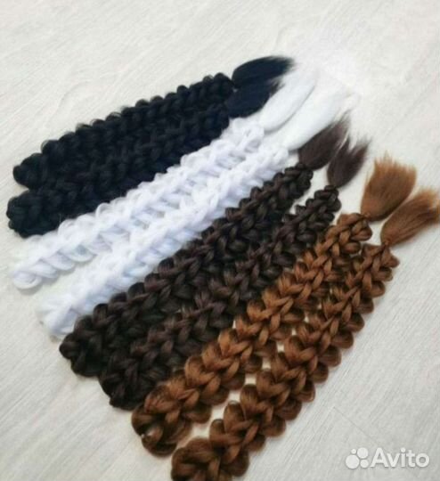 Съёмные 3 d косы