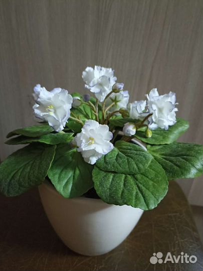 Фиалка из фоамирана