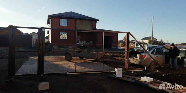 Каркас для откатных ворот