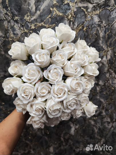 Букет цветов из мыла