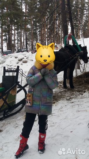 Пуховик детский