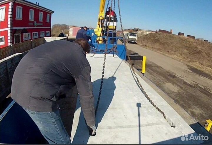 Плиты у нас с проушинами