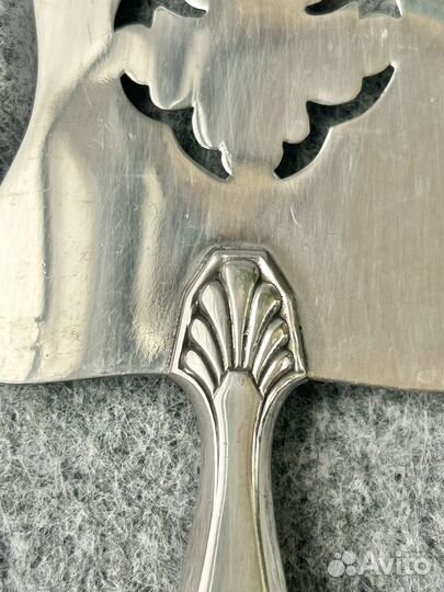 Лопатка для торта, посеребрение, Франция