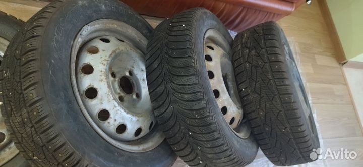 Резина зимняя на штампах r14