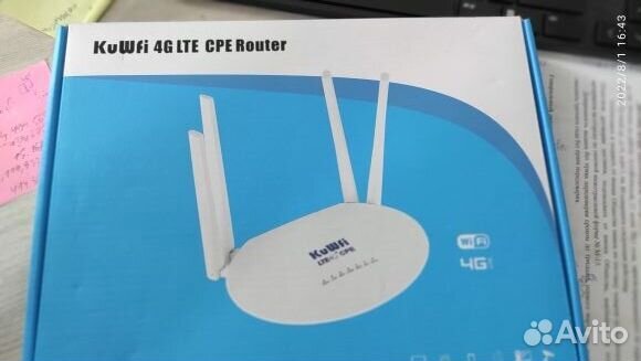 Маршрутизатор модем KuWfi 150 Мбит/с 4G LTE Wi-Fi