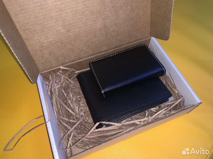 Кошелек мужской с визитницей