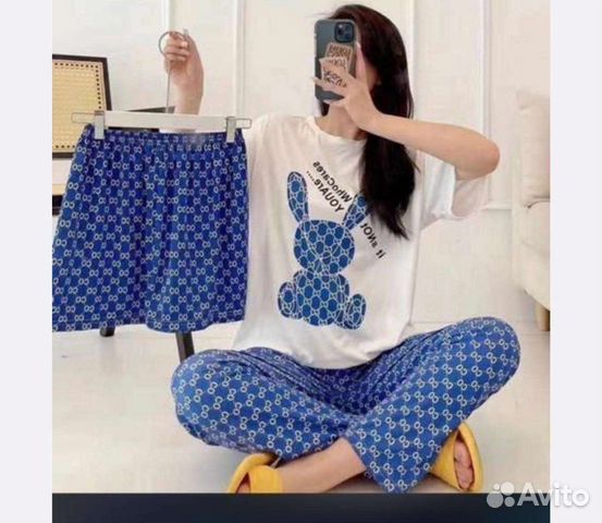 Пижамы женские оверсайз объявление продам