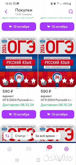 Русский язык 2024 27 штук