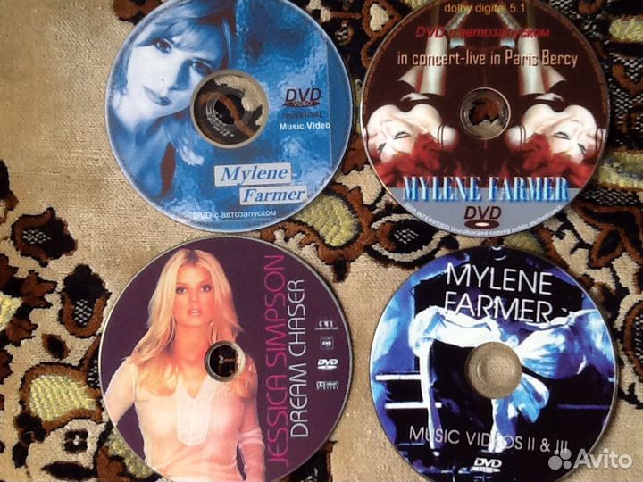 DVD - концерты - клипы