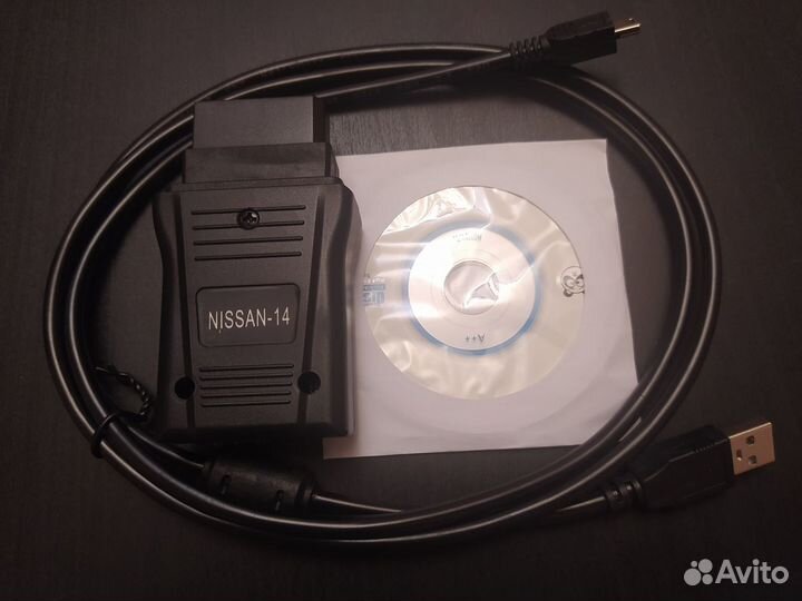 Адаптер для диагностики Nissan consult 14pin