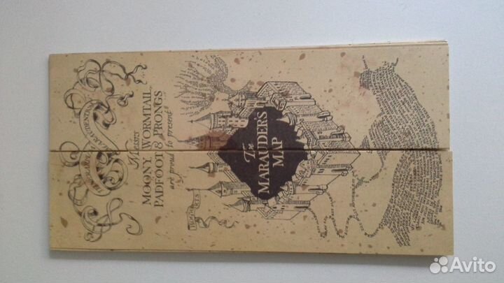 Карта мародёров гарри поттер