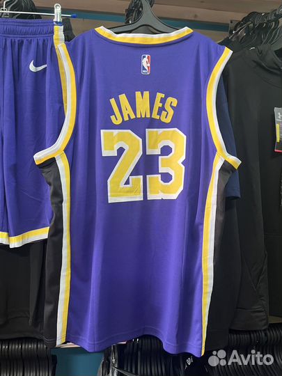 Баскетбольная форма Nike James NBA Lakers