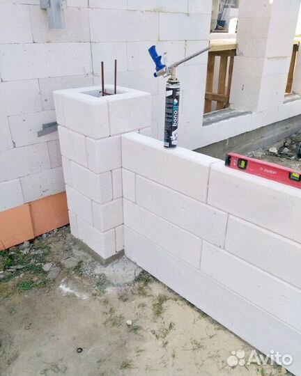 Газоблок остатки