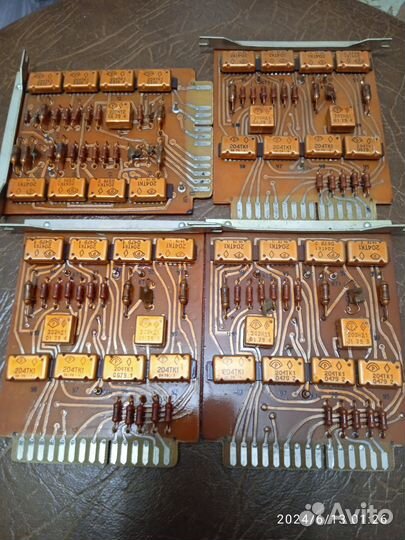 Радиодетали и платы СССР