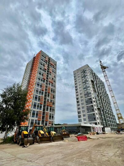 1-к. квартира, 43 м², 1/25 эт.