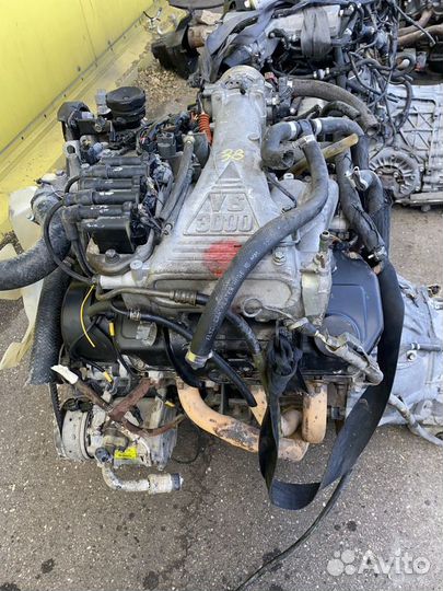 Двигатель 6G72 Mitsubishi Delica PD6W PF6W 6G72-KA