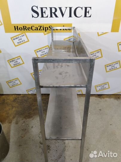 Стеллаж сварной из нержавеющей стали 155х40х146