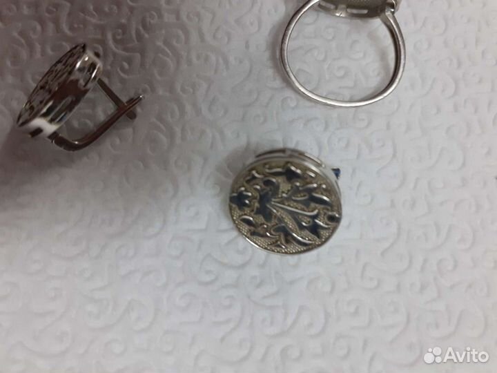 Комплект из серебра