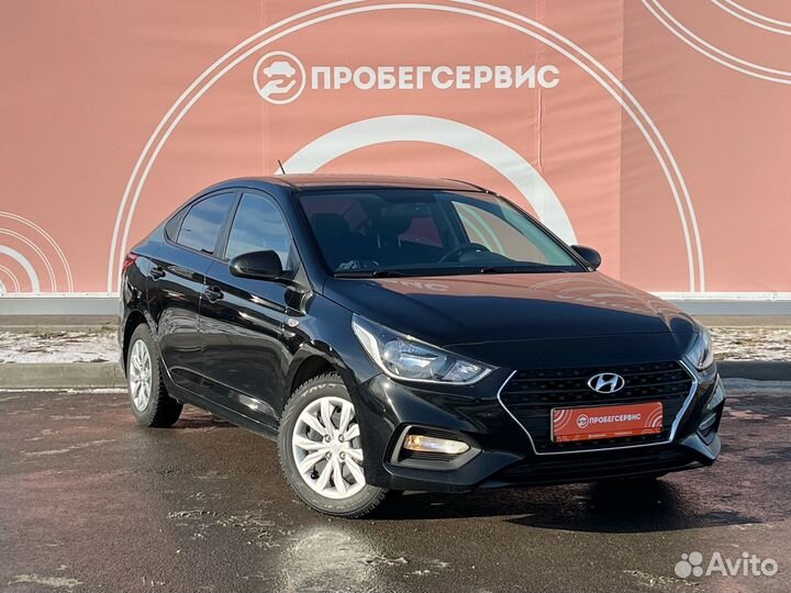 Hyundai Solaris 1.4 AT, 2017, 95 536 км