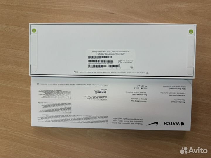 Часы apple watch 9 45 mm stainless steel gold