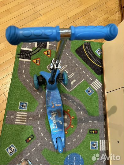 Самокат детский трехколесный бу