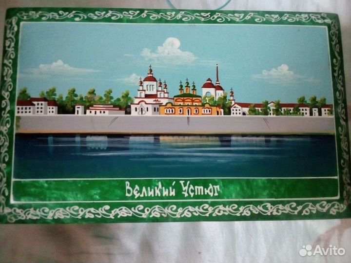 Шкатулка подарочная Великий Устюг СССР