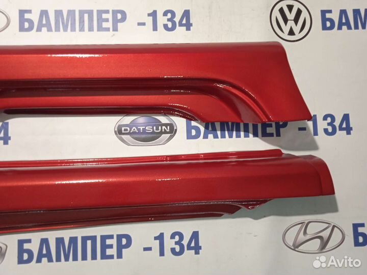 Накладки на пороги Лада Калина 1 Калина-104